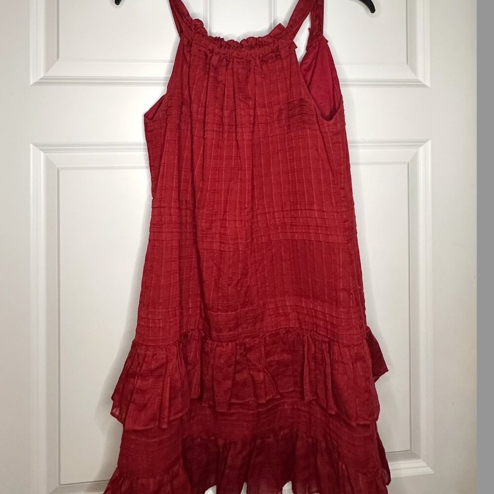 Rebecca Taylor La Vie Celia Mini Dress – Red – Size XS